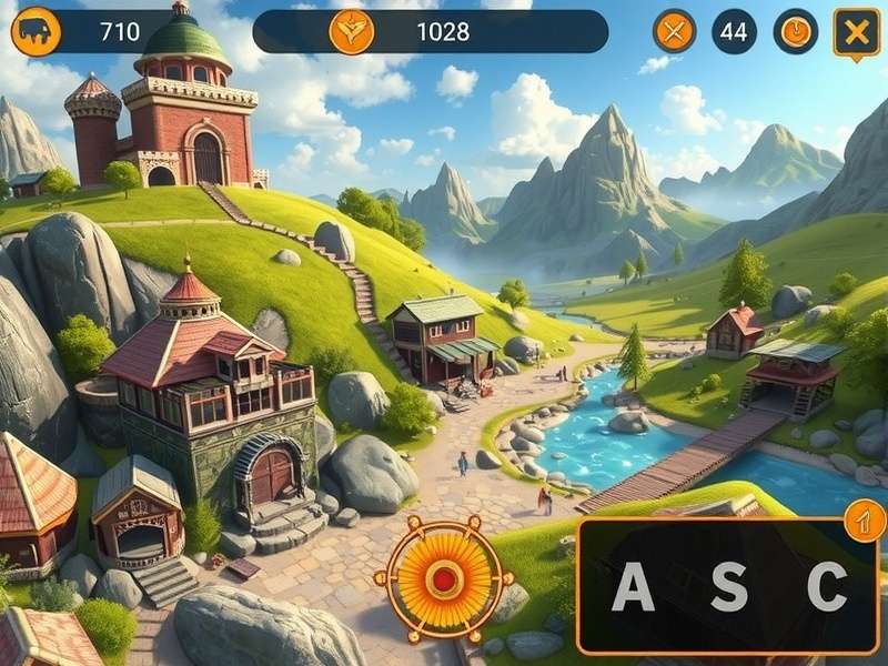 Topaz Treasure Trail Game Screenshot